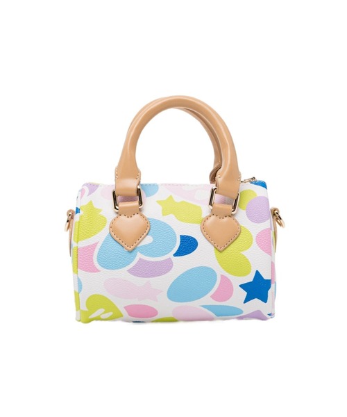 A BATHING APE(アベイシングエイプ)の「CAMO MINI BAG HANDBAG #2(ハンドバッグ・レディース・ピンク/ブルー/マルチ・FREE)」の6枚目の写真