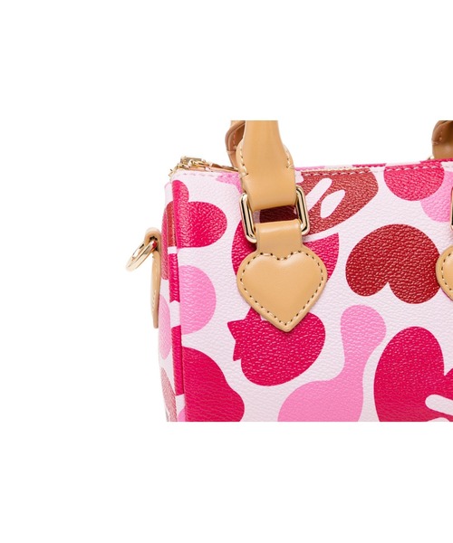 A BATHING APE(アベイシングエイプ)の「CAMO MINI BAG HANDBAG #2(ハンドバッグ・レディース・ピンク/ブルー/マルチ・FREE)」の8枚目の写真