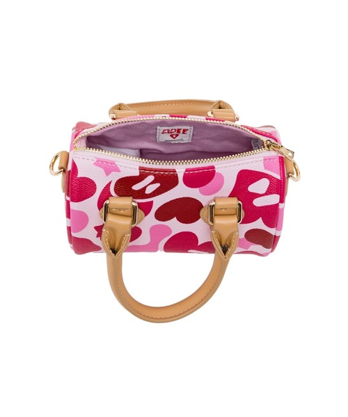 A BATHING APE(アベイシングエイプ)の「CAMO MINI BAG HANDBAG #2(ハンドバッグ・レディース・ピンク/ブルー/マルチ・FREE)」の14枚目の写真