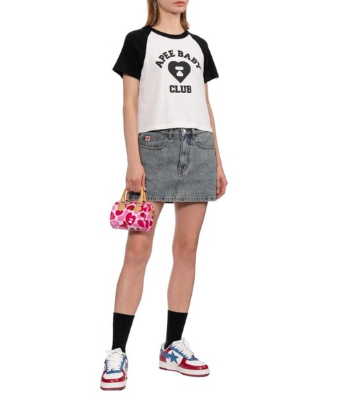 A BATHING APE(アベイシングエイプ)の「CAMO MINI BAG HANDBAG #2(ハンドバッグ・レディース・ピンク/ブルー/マルチ・FREE)」の17枚目の写真