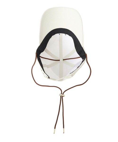 Green　Parks（グリーンパークス）の「2WAY刺繍ロゴキャップ（キャップ・レディース・ベージュ/グレー・FREE）」の7枚目の写真