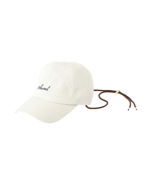 Green　Parks（グリーンパークス）の「2WAY刺繍ロゴキャップ（キャップ・レディース・ベージュ/グレー・FREE）」の11枚目の写真