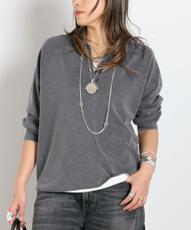 AP STUDIO | ピグメントダイヘンリーネックニット(ニット/セーター)