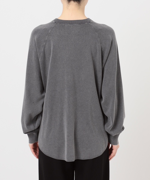 AP STUDIO（エーピーストゥディオ）の「ピグメントダイヘンリーネックニット（ニット/セーター・レディース・アイボリー/スミクロ・FREE）」の15枚目の写真