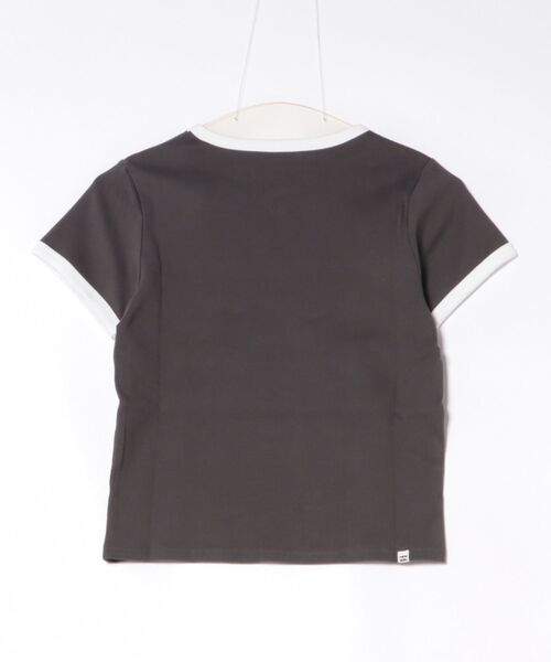 BILLABONG(ビラボン)の「BILLABONG ウィメンズ RINGER BABY FIT TEE Tシャツ 【2026年春夏モデル】(Tシャツ/カットソー・レディース・ホワイト/オフホワイト・MEDIUM)」の3枚目の写真