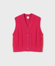 Paul Smith | ウィメンズ ミックスパターン ニットベスト / 165223 687N(ベスト)