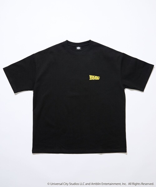 (300枚限定)ダウ90000 また点滅に戻るだけ　Tシャツ　バックプリント有 セール】限定展開 【BACK TO THE FUTURE】別注 ビッグシルエット