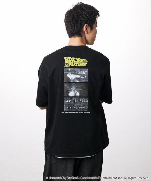 (300枚限定)ダウ90000 また点滅に戻るだけ　Tシャツ　バックプリント有 セール】限定展開 【BACK TO THE FUTURE】別注 ビッグシルエット