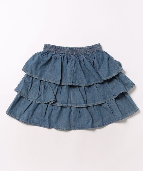 Honeys（ハニーズ）の「ティアードミニスカート（スカート・キッズ・グレー/ブルー系その他・150cm/L/M/S）」の22枚目の写真