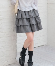 Honeys | ティアードミニスカート(スカート)