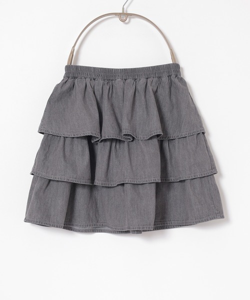 Honeys（ハニーズ）の「ティアードミニスカート（スカート・キッズ・グレー/ブルー系その他・150cm/L/M/S）」の14枚目の写真