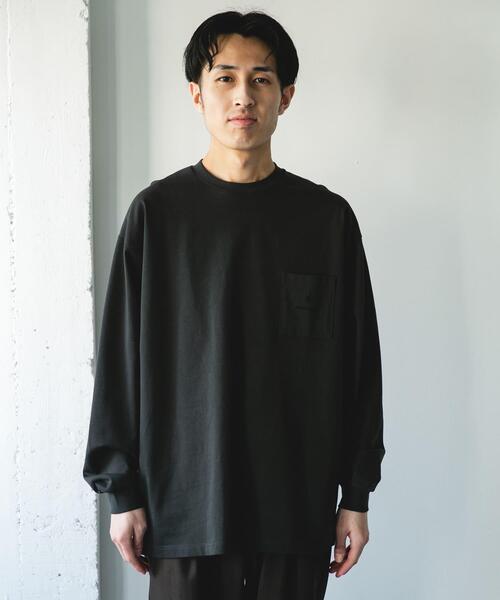 別注』Snow Peak Apparel×DOORS POCKET LOGO LONG-SLEEVE T-SHIRTS（T