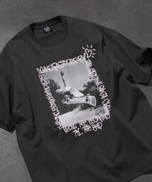 SANTA CRUZ（サンタクルーズ）の「限定展開 SANTA CRUZ/サンタクルーズ SANTA CRUZ×FREAK'S STORE/サンタクルーズ 別注 ビッグシルエット フォトプリント Tシャツ（Tシャツ/カットソー）」