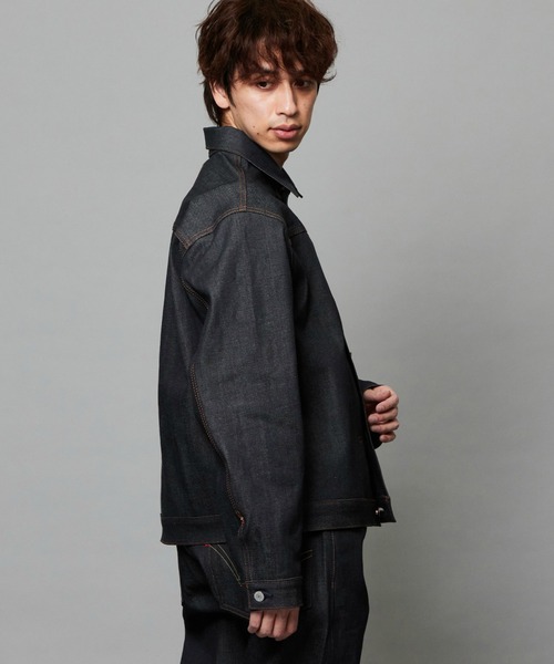 EDWIN(エドウィン)の「EDWIN エドウィン 505Z リジッド デニムジャケット Gジャン セットアップ対応 セルビッジ 日本製(デニムジャケット・メンズ・ノンウォッシュ・SMALL/MEDIUM/LARGE/X-LARGE)」の6枚目の写真