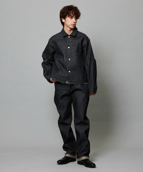 EDWIN(エドウィン)の「EDWIN エドウィン 505Z リジッド デニムジャケット Gジャン セットアップ対応 セルビッジ 日本製(デニムジャケット・メンズ・ノンウォッシュ・SMALL/MEDIUM/LARGE/X-LARGE)」の14枚目の写真