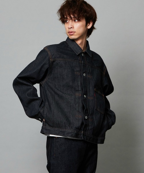 EDWIN(エドウィン)の「EDWIN エドウィン 505Z リジッド デニムジャケット Gジャン セットアップ対応 セルビッジ 日本製(デニムジャケット・メンズ・ノンウォッシュ・SMALL/MEDIUM/LARGE/X-LARGE)」の17枚目の写真