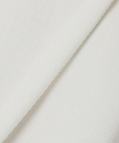 VERMEIL par iena（ヴェルメイユパーイエナ）の「Spun satin レイヤードブラウス（シャツ/ブラウス・レディース・ホワイト/ネイビー・FREE）」の11枚目の写真