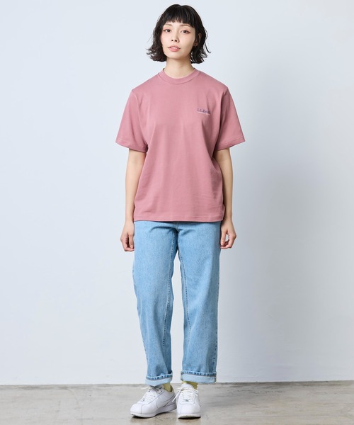 L.L.Bean(エルエルビーン)の「【JAPAN EDITION】モリル・バック・カタディン・ショートスリーブ・ティ(Tシャツ/カットソー・レディース・パープル系/ライトグレー/ピンク系・MEDIUM)」の11枚目の写真