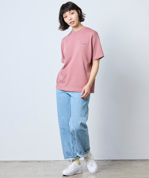 L.L.Bean(エルエルビーン)の「【JAPAN EDITION】モリル・バック・カタディン・ショートスリーブ・ティ(Tシャツ/カットソー・レディース・パープル系/ライトグレー/ピンク系・MEDIUM)」の12枚目の写真