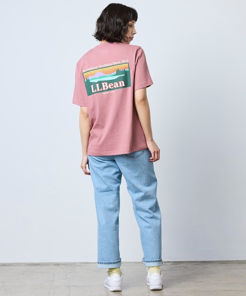 L.L.Bean(エルエルビーン)の「【JAPAN EDITION】モリル・バック・カタディン・ショートスリーブ・ティ(Tシャツ/カットソー・レディース・パープル系/ライトグレー/ピンク系・MEDIUM)」の14枚目の写真
