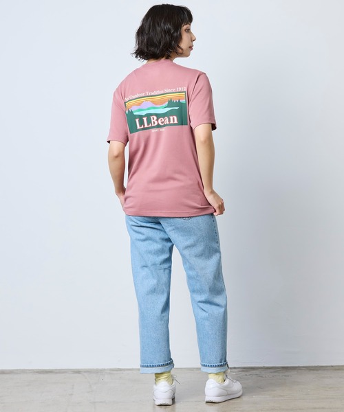 L.L.Bean(エルエルビーン)の「【JAPAN EDITION】モリル・バック・カタディン・ショートスリーブ・ティ(Tシャツ/カットソー・レディース・パープル系/ライトグレー/ピンク系・MEDIUM)」の16枚目の写真