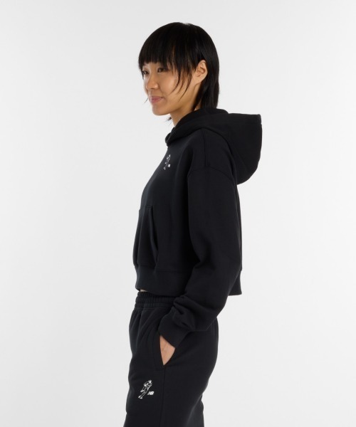 NEW BALANCE(ニューバランス)の「New Balance 大谷翔平 Women's Always On Hoodie(ニューバランス 大谷翔平ウィメンズオールウェイズオンフーディ)(パーカー・レディース・ネイビー系/ベージュ系/ブラック系・SMALL/MEDIUM/LARGE)」の4枚目の写真