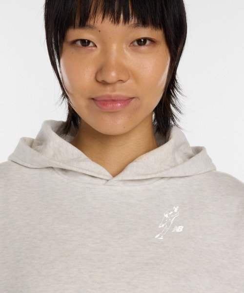NEW BALANCE(ニューバランス)の「New Balance 大谷翔平 Women's Always On Hoodie(ニューバランス 大谷翔平ウィメンズオールウェイズオンフーディ)(パーカー・レディース・ネイビー系/ベージュ系/ブラック系・SMALL/MEDIUM/LARGE)」の14枚目の写真