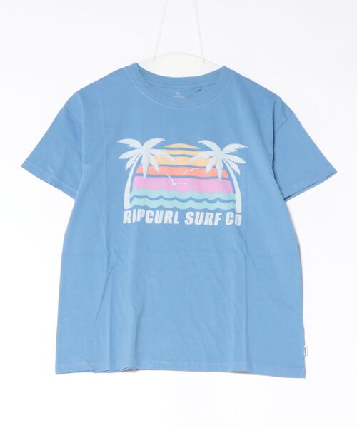 rip curl（リップカール）の「RIP CURL/リップカール 半袖Tシャツ レディース MALIBU RELAXED TEE 0NCWTE（Tシャツ/カットソー・レディース・ブルー/ホワイト・S/XS）」の7枚目の写真