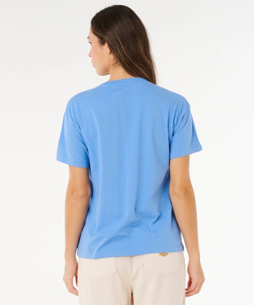 rip curl（リップカール）の「RIP CURL/リップカール 半袖Tシャツ レディース MALIBU RELAXED TEE 0NCWTE（Tシャツ/カットソー・レディース・ブルー/ホワイト・S/XS）」の11枚目の写真