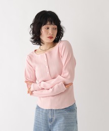 BAYFLOW | [WEB限定]ヘンリーネックコンパクトロンT(ワンピース)