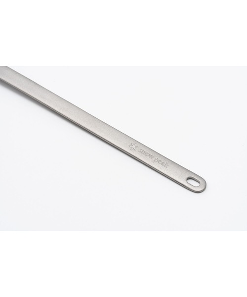 Snow Peak（スノーピーク）の「Snow Peak / リサイクルチタン先割れスプーンロング カトラリー 食器（グラス/マグカップ/タンブラー・メンズ・その他・ONE SIZE）」の4枚目の写真