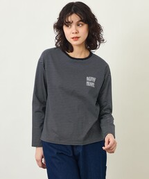 MACKINTOSH PHILOSOPHY | GREY LABEL 【SHARP LOGO】ロングスリーブボーダーTシャツ(Tシャツ/カットソー)