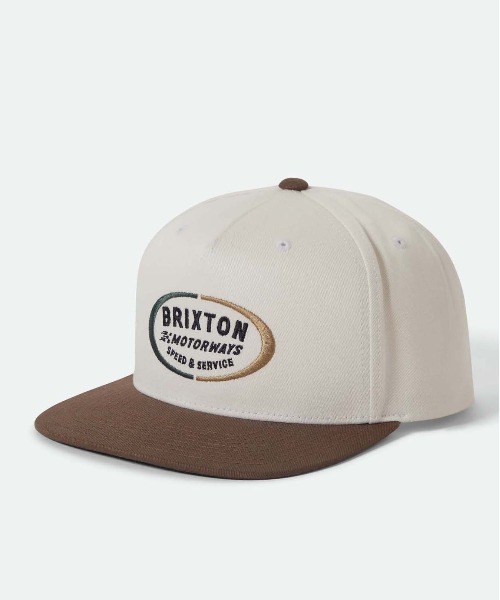 BRIXTON(ブリクストン)の「BRIXTON RHETT MP SNPK / ブリクストン(キャップ・メンズ・ブラック/ブラウン・O/S)」の2枚目の写真