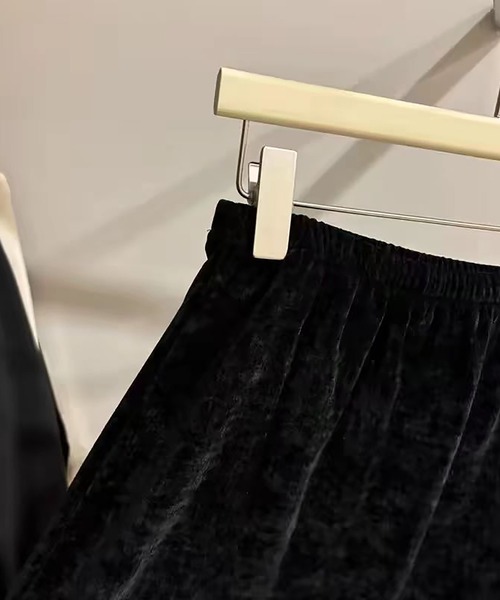 LAFFMO（ラフモ）の「レースレイヤードスカート（スカート・レディース・ホワイト/ブラック・F）」の13枚目の写真