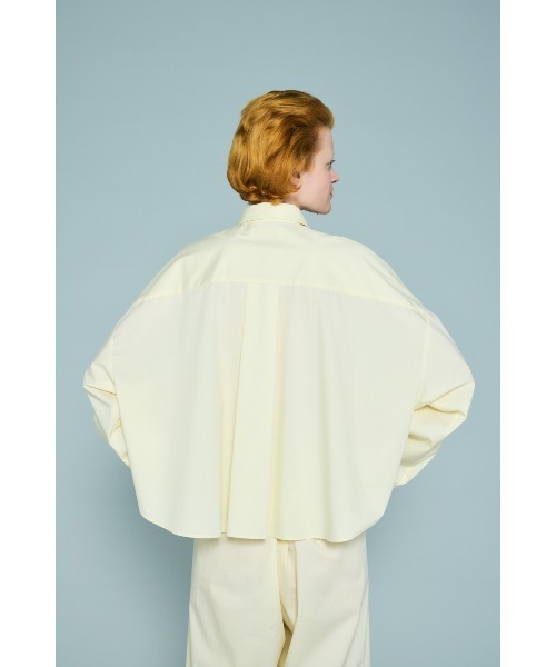 ENFOLD（エンフォルド）の「JUST-LENGTH SHIRT（シャツ/ブラウス・レディース・ライトピンク/キナリ/ダークネイビー・38）」の12枚目の写真