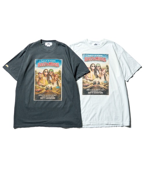 SALT&MUGS(ソルトアンドマグス)の「Journey(Tシャツ/カットソー・メンズ・ホワイト/ブラック・SMALL/MEDIUM/LARGE/X-LARGE)」の5枚目の写真