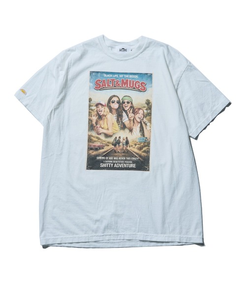 SALT&MUGS(ソルトアンドマグス)の「Journey(Tシャツ/カットソー・メンズ・ホワイト/ブラック・SMALL/MEDIUM/LARGE/X-LARGE)」の4枚目の写真