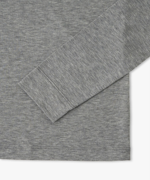 38COMEONCOMMON(38カモンコモン)の「Sheer Touch Slim Long Sleeve (Melange Gray)(Tシャツ/カットソー・レディース・その他・FREE)」の4枚目の写真