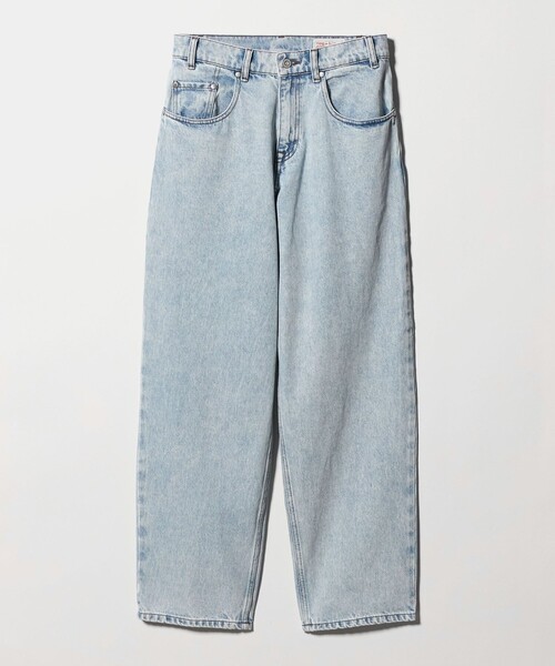 6(ロク)の「<timemachine>LOOSE&BAGGY PANTS CHEMICAL/デニムパンツ(デニムパンツ・レディース・ライトブルー・26/25/28/27/24)」の1枚目の写真