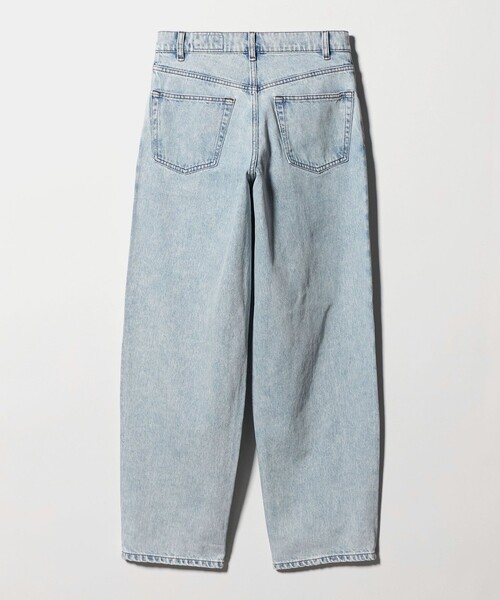 6(ロク)の「<timemachine>LOOSE&BAGGY PANTS CHEMICAL/デニムパンツ(デニムパンツ・レディース・ライトブルー・26/25/28/27/24)」の2枚目の写真