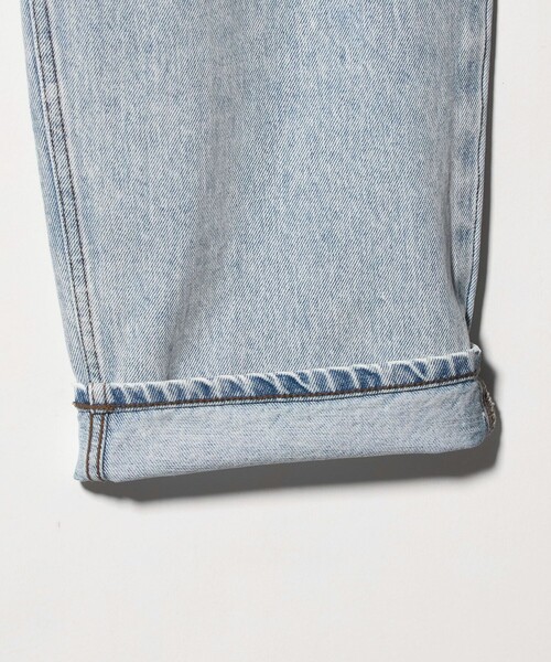 6(ロク)の「<timemachine>LOOSE&BAGGY PANTS CHEMICAL/デニムパンツ(デニムパンツ・レディース・ライトブルー・26/25/28/27/24)」の9枚目の写真