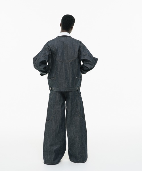 GOAT ESSENCE（ゴートエッセンス）の「DENIM PANTS（デニムパンツ・メンズ・ネイビー・2/1）」の4枚目の写真