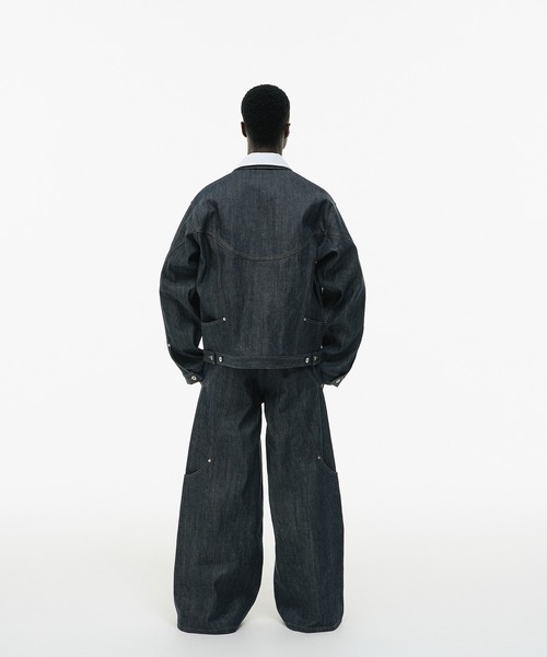 GOAT ESSENCE（ゴートエッセンス）の「DENIM PANTS（デニムパンツ・メンズ・ネイビー・2/1）」の5枚目の写真