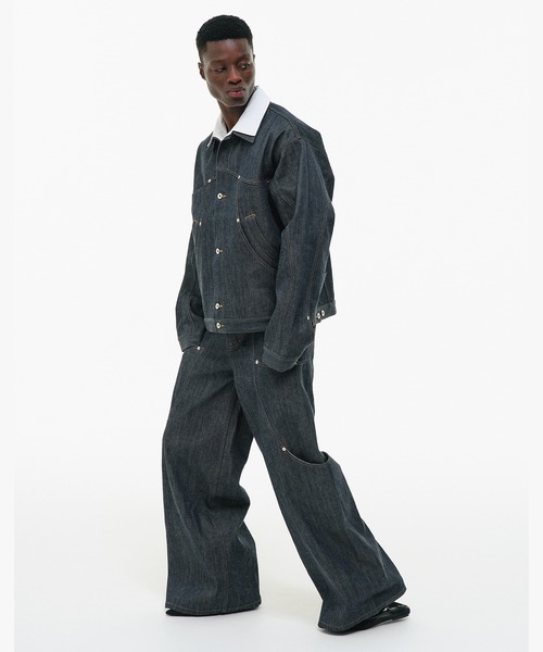 GOAT ESSENCE（ゴートエッセンス）の「DENIM PANTS（デニムパンツ・メンズ・ネイビー・2/1）」の7枚目の写真