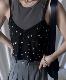 Ameri（アメリ）の「MEDI FRUIT DOT LAYERED TOP（タンクトップ）」