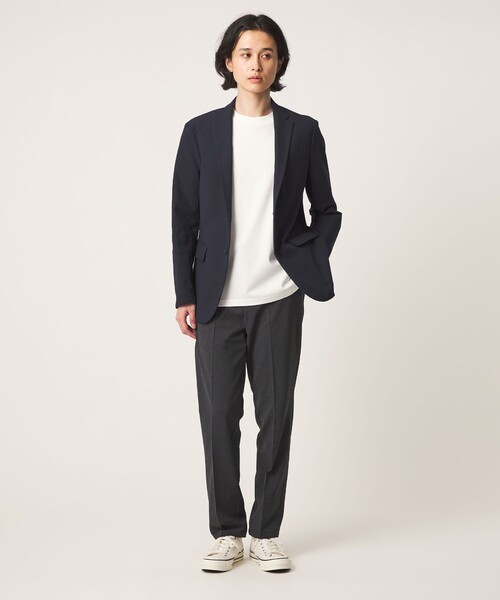 A DAY IN THE LIFE UNITED ARROWS(アデイインザライフユナイテッドアローズ)の「ハイツイスト ドビー 2ボタンジャケット<A DAY IN THE LIFE>(テーラードジャケット・メンズ・ネイビー/ダークグレー・XL/L/M/S)」の15枚目の写真