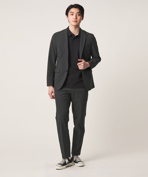 A DAY IN THE LIFE UNITED ARROWS(アデイインザライフユナイテッドアローズ)の「ハイツイスト ドビー 2ボタンジャケット<A DAY IN THE LIFE>(テーラードジャケット・メンズ・ネイビー/ダークグレー・XL/L/M/S)」の17枚目の写真