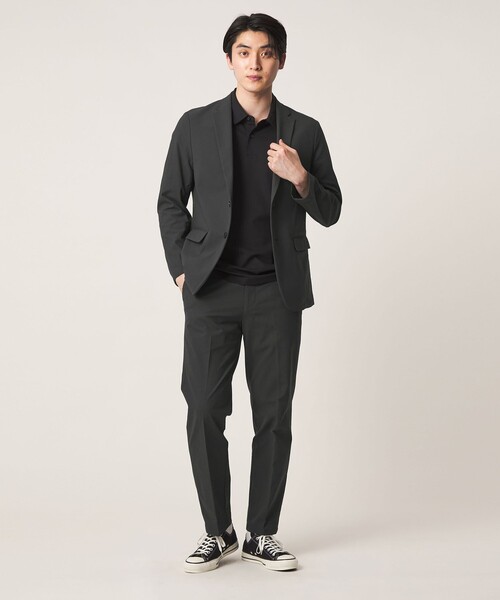 A DAY IN THE LIFE UNITED ARROWS(アデイインザライフユナイテッドアローズ)の「ハイツイスト ドビー 2ボタンジャケット<A DAY IN THE LIFE>(テーラードジャケット・メンズ・ネイビー/ダークグレー・XL/L/M/S)」の18枚目の写真