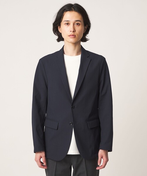 A DAY IN THE LIFE UNITED ARROWS(アデイインザライフユナイテッドアローズ)の「ハイツイスト ドビー 2ボタンジャケット<A DAY IN THE LIFE>(テーラードジャケット・メンズ・ネイビー/ダークグレー・XL/L/M/S)」の19枚目の写真