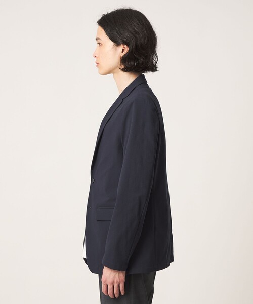 A DAY IN THE LIFE UNITED ARROWS(アデイインザライフユナイテッドアローズ)の「ハイツイスト ドビー 2ボタンジャケット<A DAY IN THE LIFE>(テーラードジャケット・メンズ・ネイビー/ダークグレー・XL/L/M/S)」の20枚目の写真